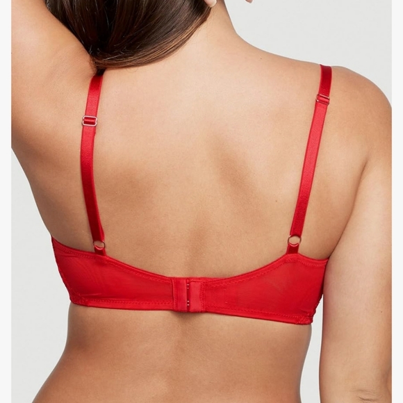 Victoria’s Secret Dream Angels Bra Size 34B Red - No Padding - Picture 2 of 5
